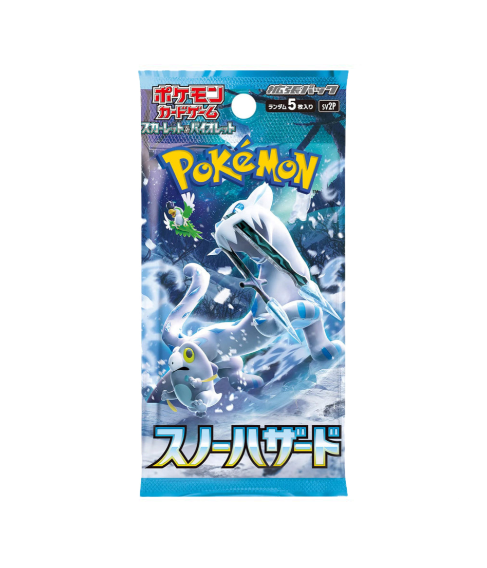 Pokémon - Snow Hazard (sv2P) - Booster Pack (Japanese)